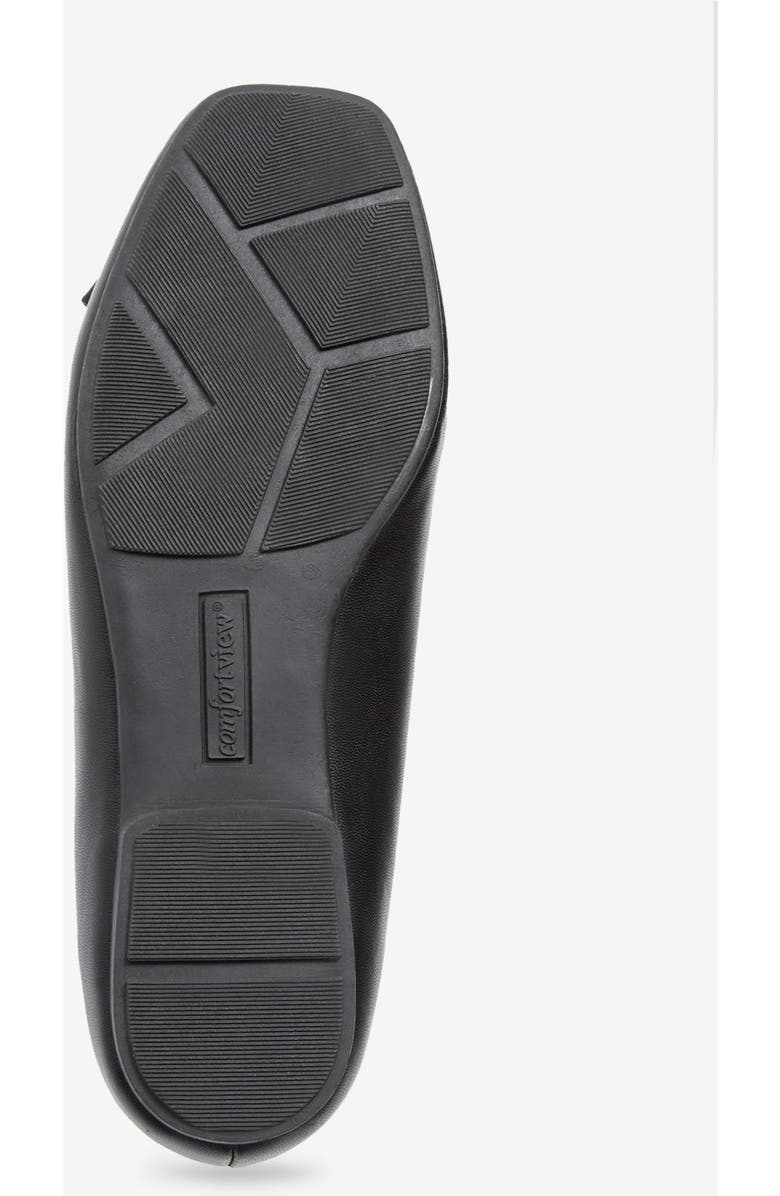 Comfortview The Rafika Slip On Flat, Alternate, color, Black