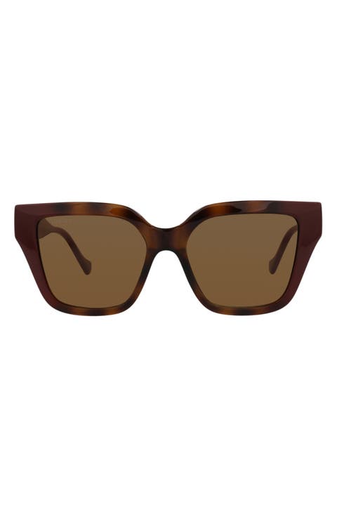 54mm Rectangular Sunglasses