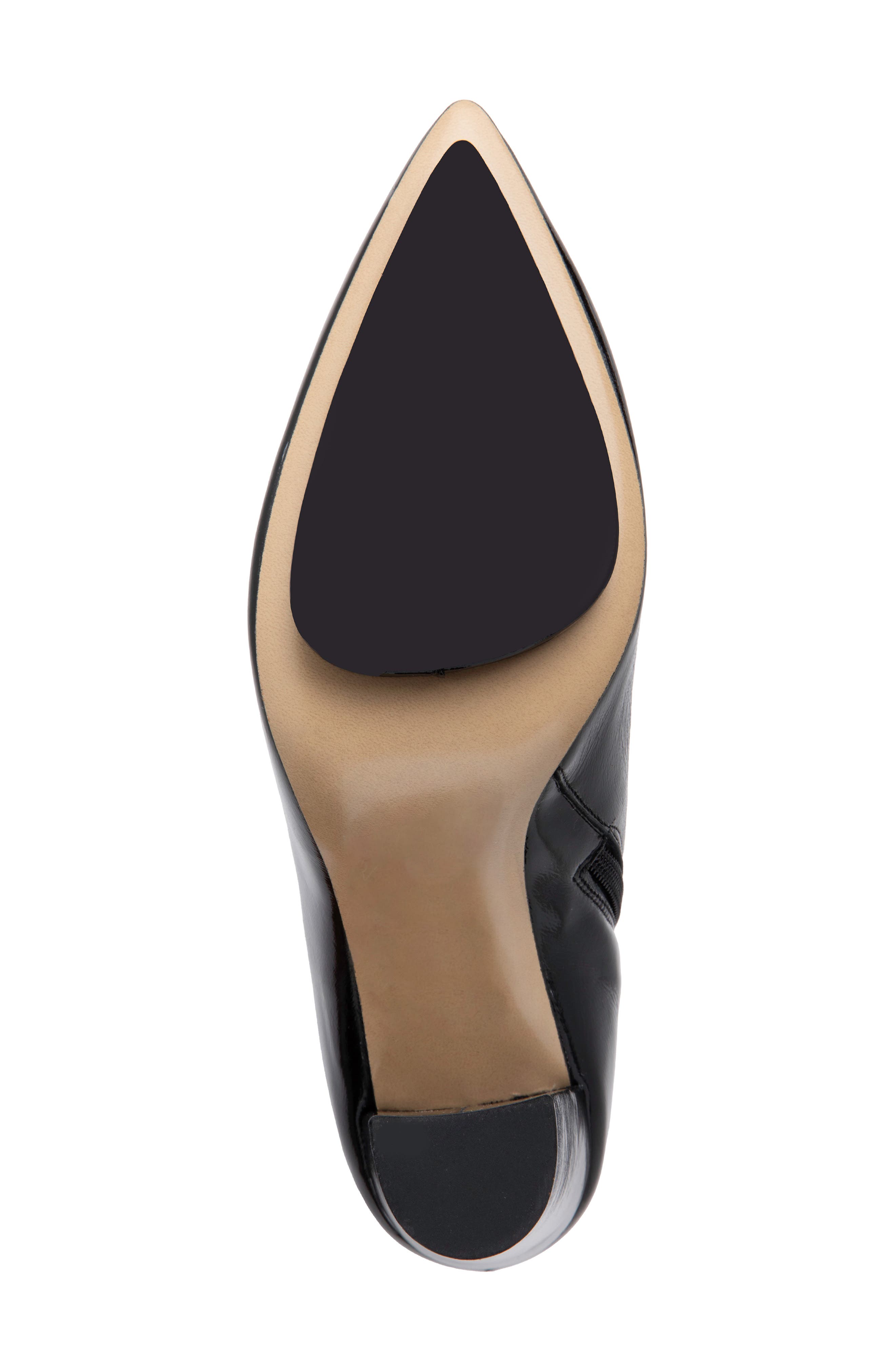 BEAUTIISOLES Tessa Pointed Toe Platform Bootie, Alternate, color, Black