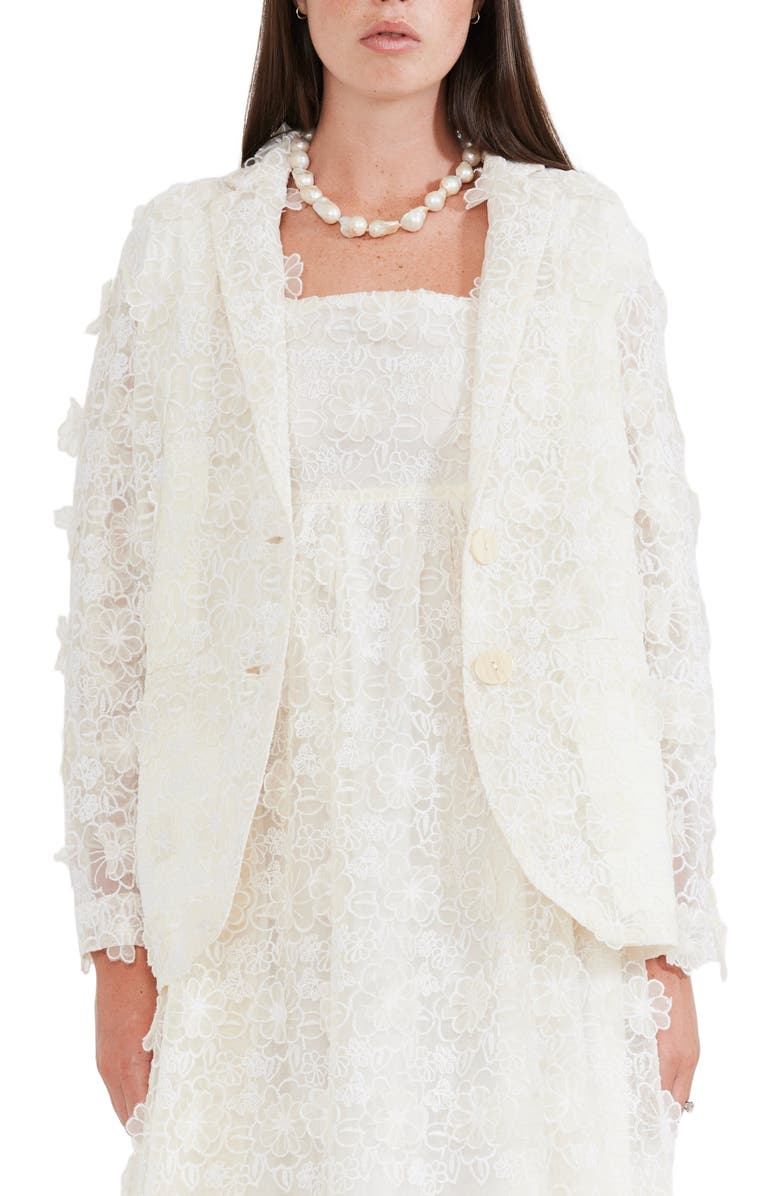 Eddy Jillette Lace Blazer, Alternate, color, 