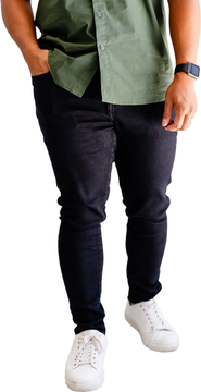 Dapper Boi Skinny Black Jeans