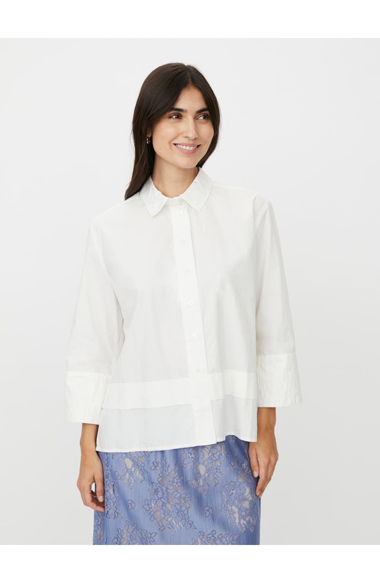 Masai Copenhagen MaIanela 3/4 Sleeve Shirt, Main, color, Jet Stream