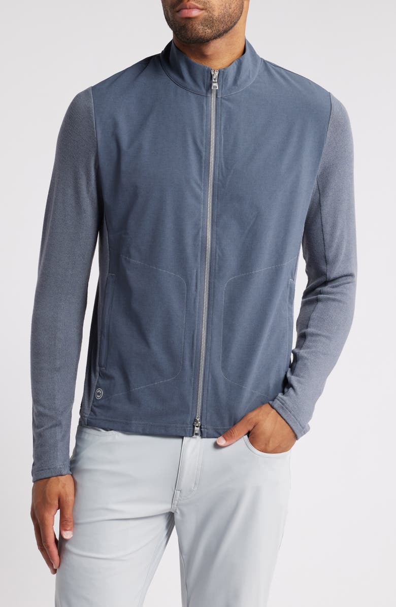 Peter Millar Solstice Wind Resistant Zip Jacket, Main, color,