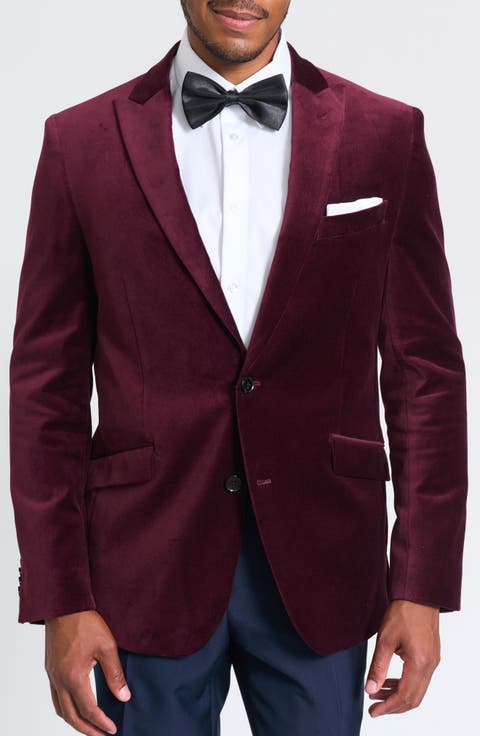 SAVILE ROW Velvet Blazer