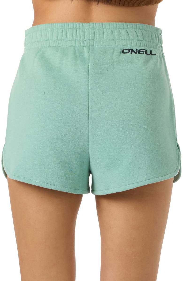 O'Neill Tropic Melt Dolphin Shorts, Alternate, color, Green