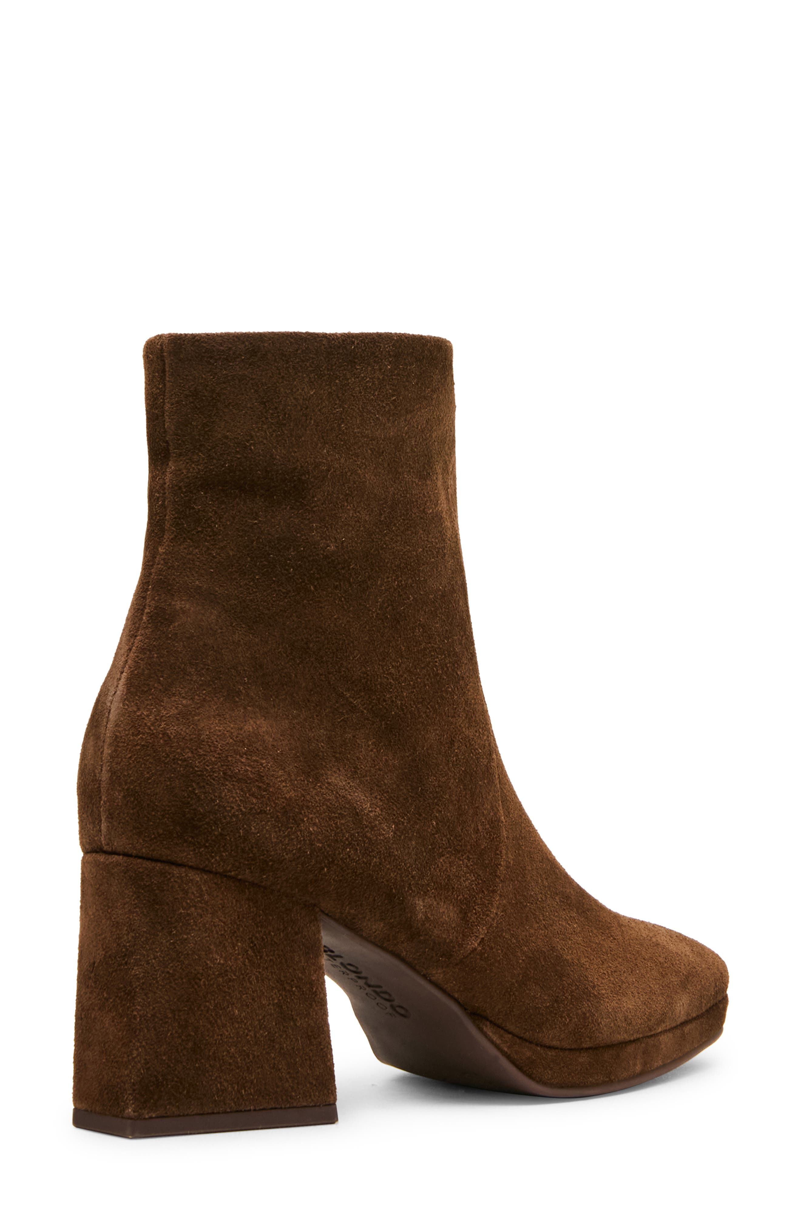 Shyna Waterproof Bootie, Alternate, color, CHOCOLATE SUEDE