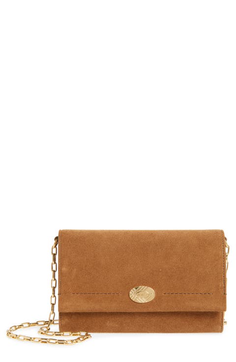 Cotswolds Suede Wallet on a Chain