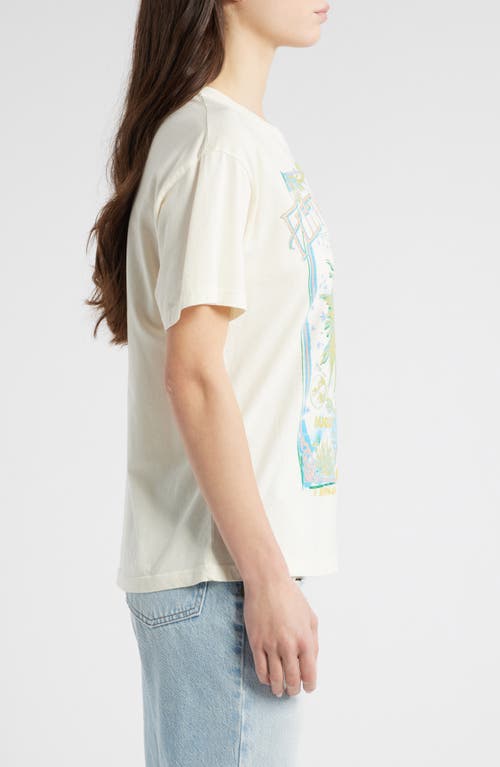 Daydreamer Fleetwood Mac Dreams Cotton Graphic T-shirt In Stone Vintage