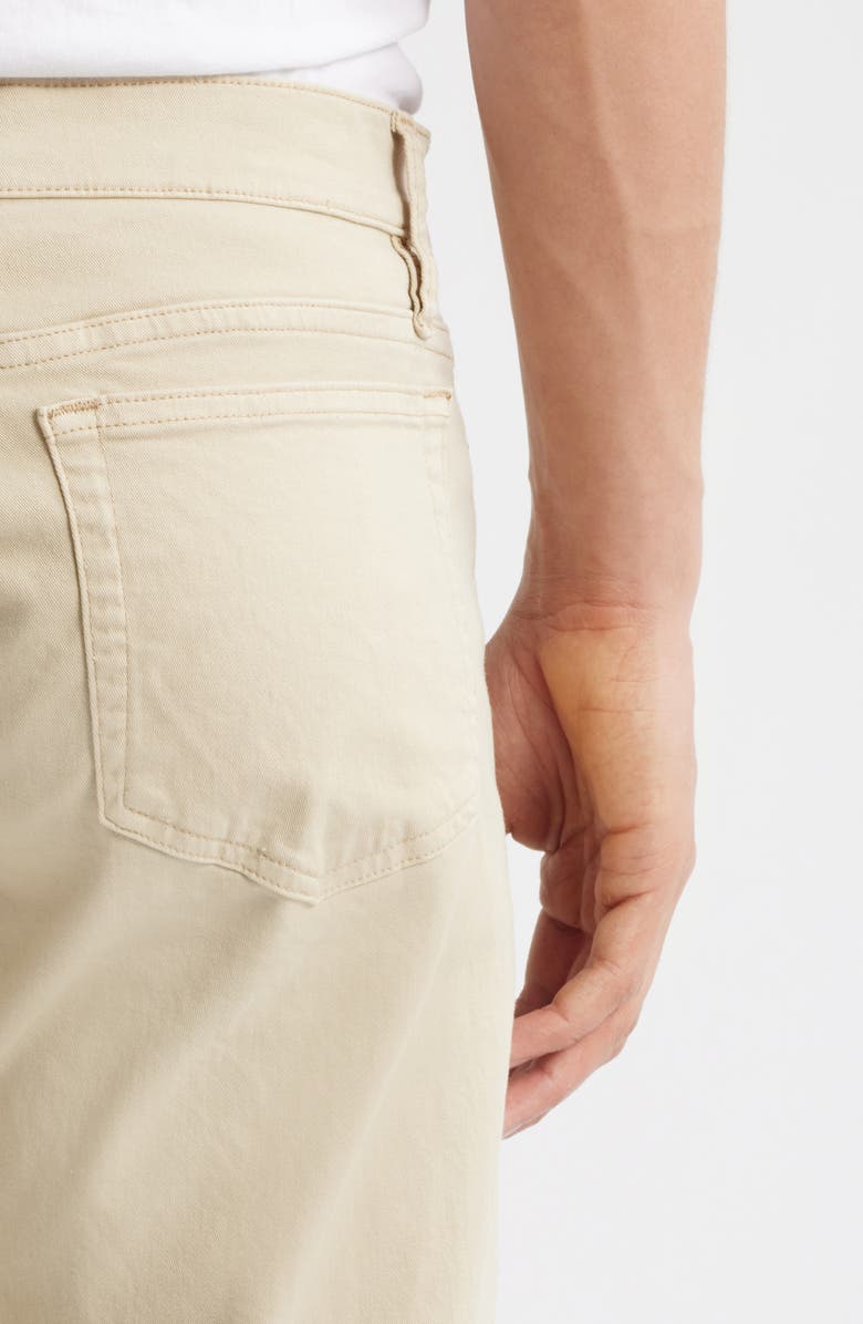 FRAME L'Homme Slim Fit Five-Pocket Twill Pants, Alternate, color, Khaki