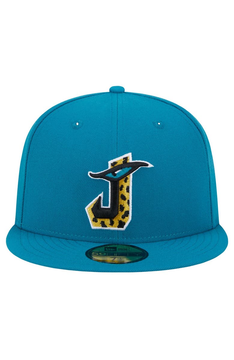 New Era Men's New Era Teal Jacksonville Jaguars City Originals 59FIFTY Fitted Hat, Alternate, color, Teal