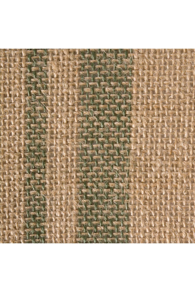 Jute Table Runner Double Border, Artichoke, Alternate, color, Artichoke