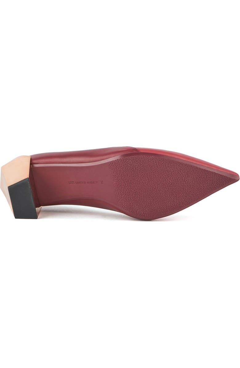 United Nude Gem Pump Mid, Alternate, color, Cranberry Mix