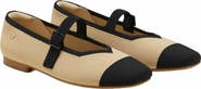 VIVAIA Margot Mary-Jane Square-Toe Ballet Flats