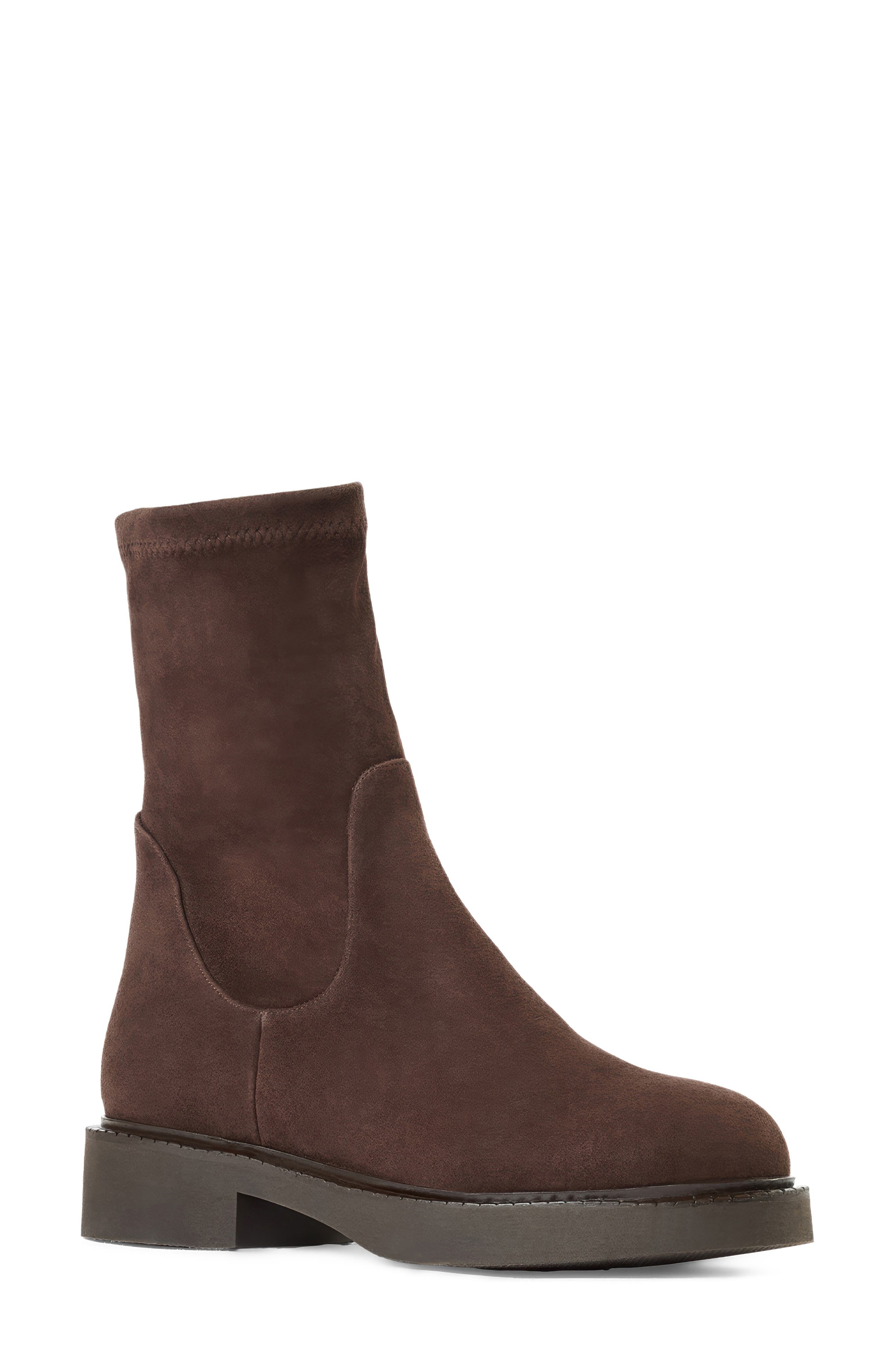 Binita Bootie, Main, color, ESPRESSO SUEDE