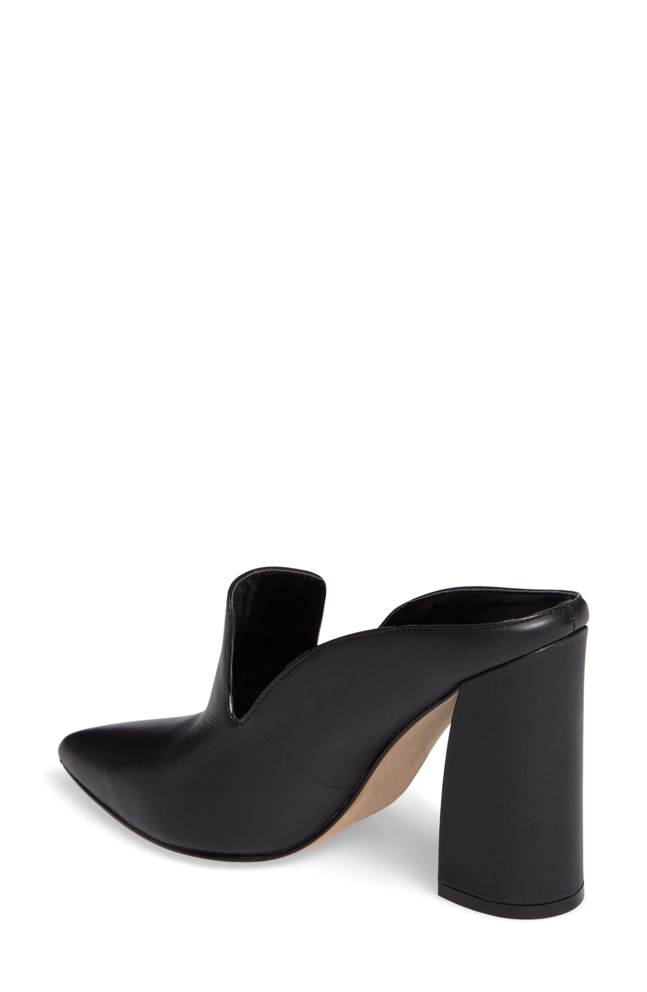 Ragina Loafer Mule, Alternate, color, BLACK LEATHER