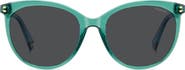 Polaroid 55mm Polarized Cat Eye Sunglasses