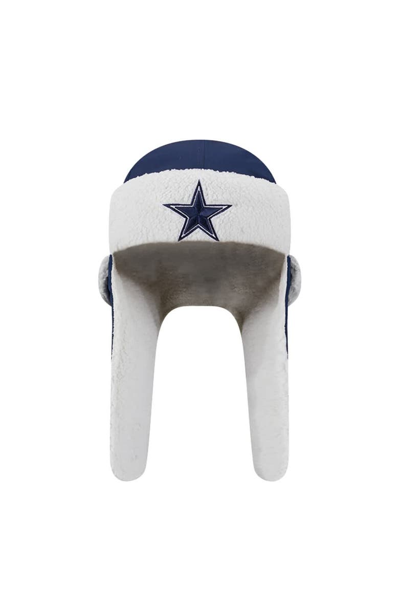 New Era Men's New Era Navy Dallas Cowboys Sherpa Trapper Hat, Alternate, color, Navy