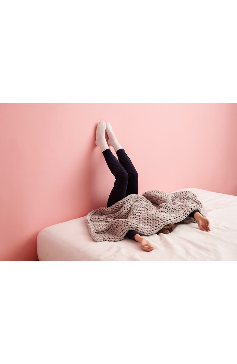 Bearaby Kids' Nappling Organic Cotton Weighted Blanket, Alternate, color, 