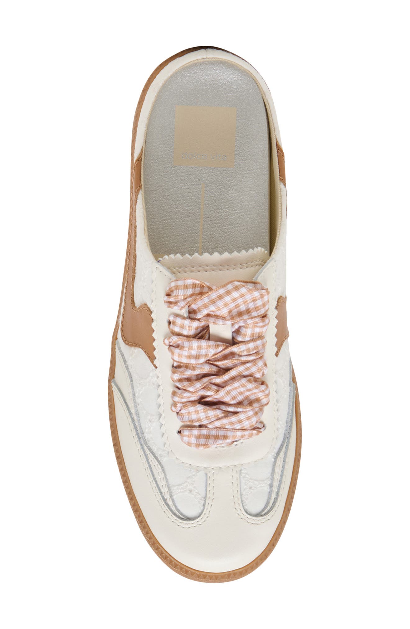 Notice Mule Sneaker, Alternate, color, WHITE/PINK EYELET
