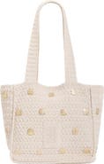 SANDRO Crochet bag with tassels