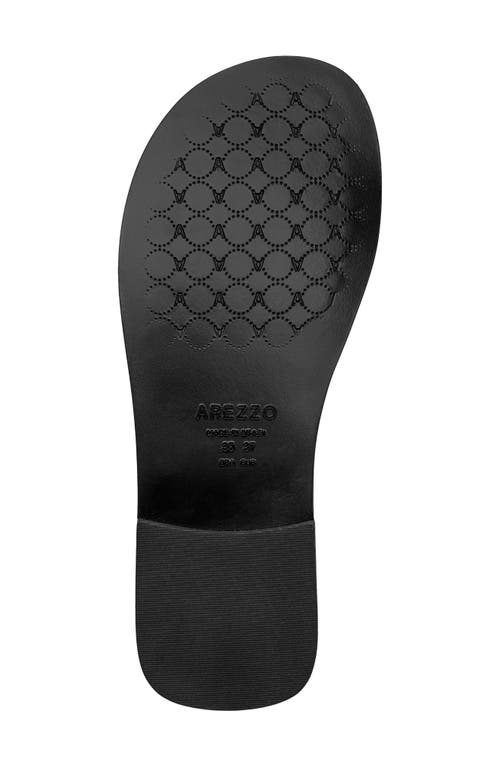 Arezzo Freya Slingback Sandal In Brown