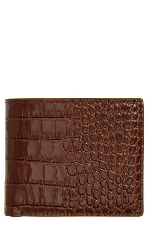 Embossed Classic Bifold Wallet