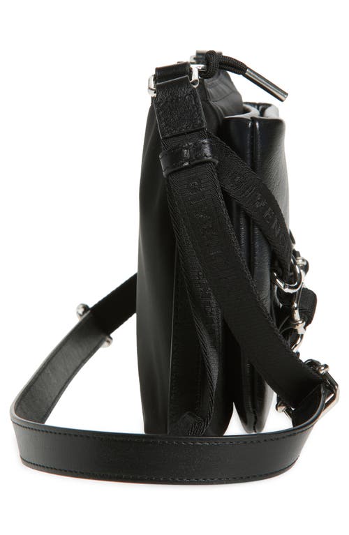 Givenchy Voyou Skinny Leather Crossbody Bag In Black