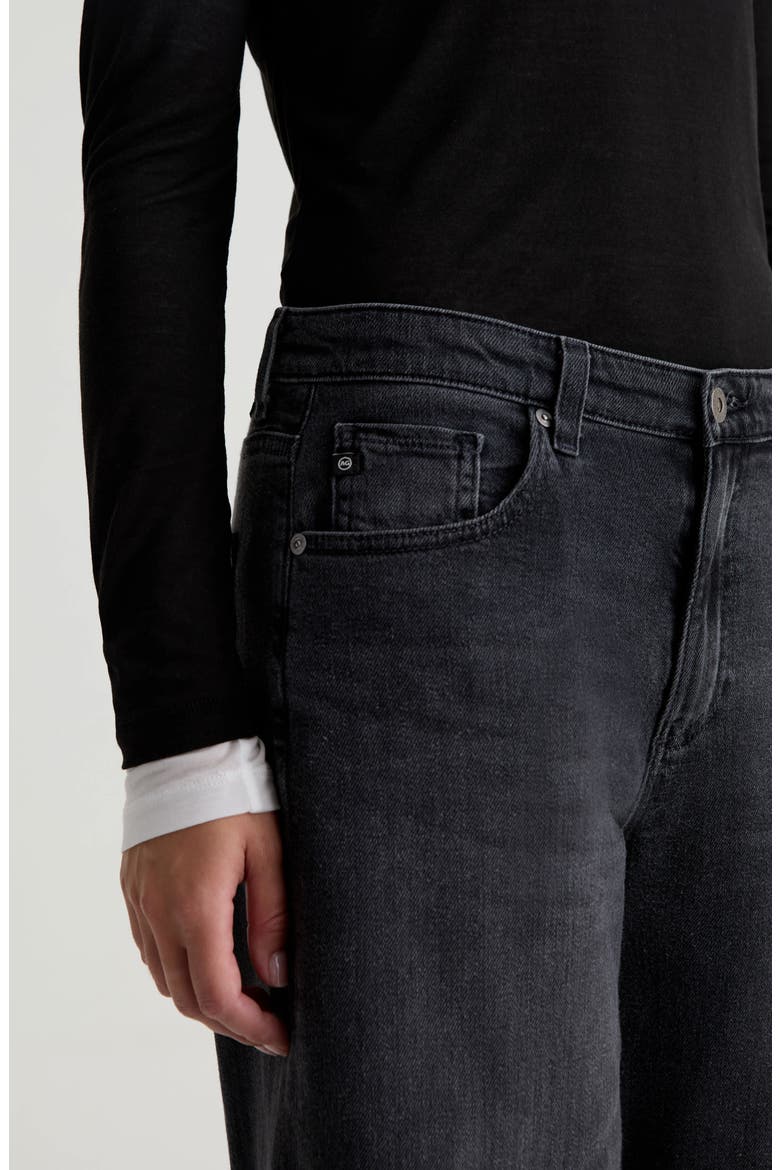 Saige Mid Rise Ankle Wide Leg Jeans, Alternate, color, NEBULA