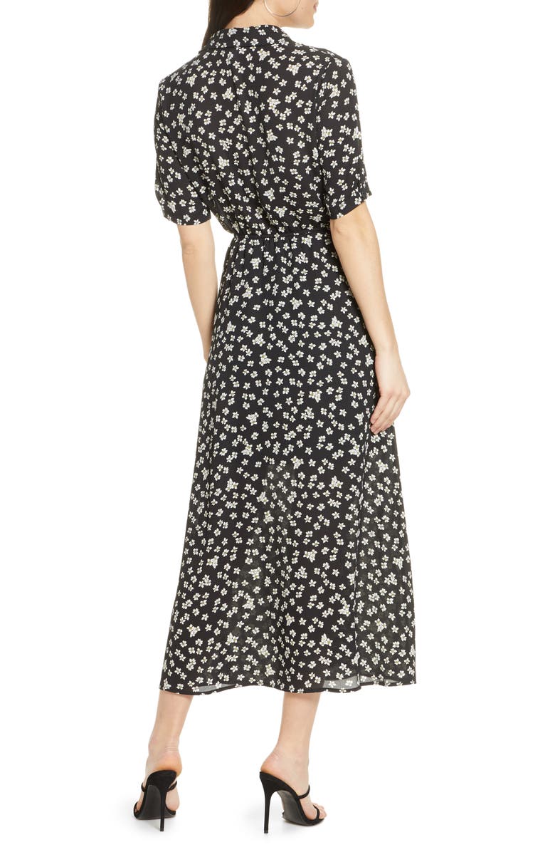 BB Dakota by Steve Madden The Floral Education Midi Dress, Alternate, color, 