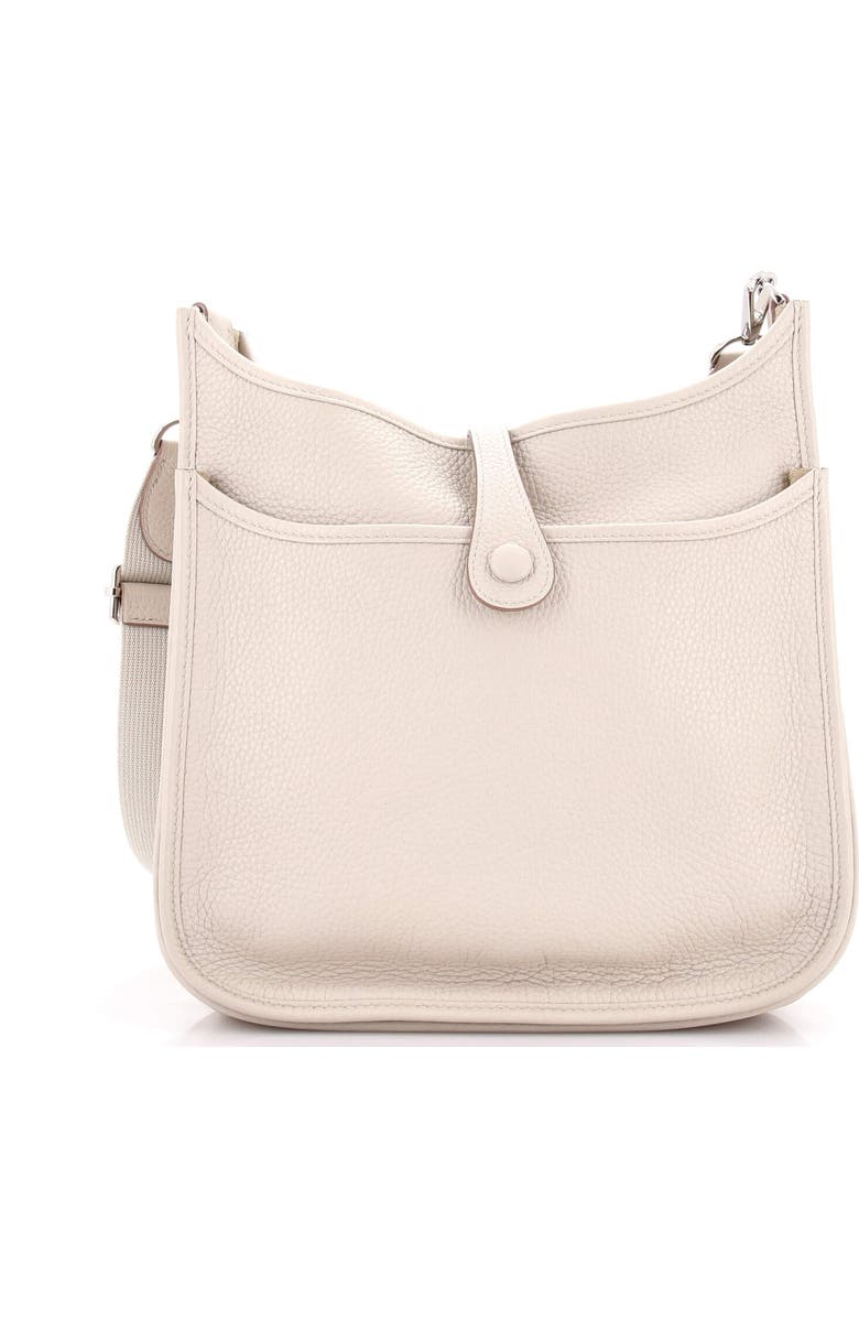 Pre-Owned Hermes Evelyne Bag Gen III Clemence PM, Alternate, color, Craie