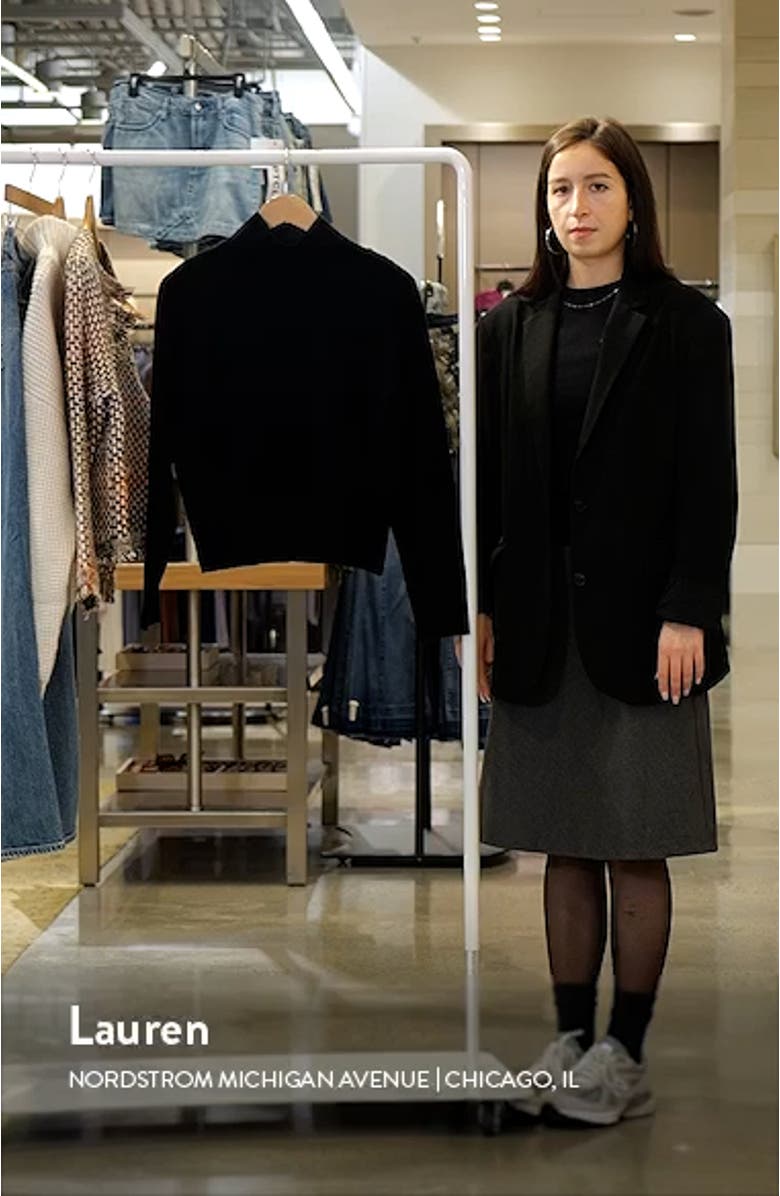 Wool Blend Turtleneck Sweater, sales video thumbnail