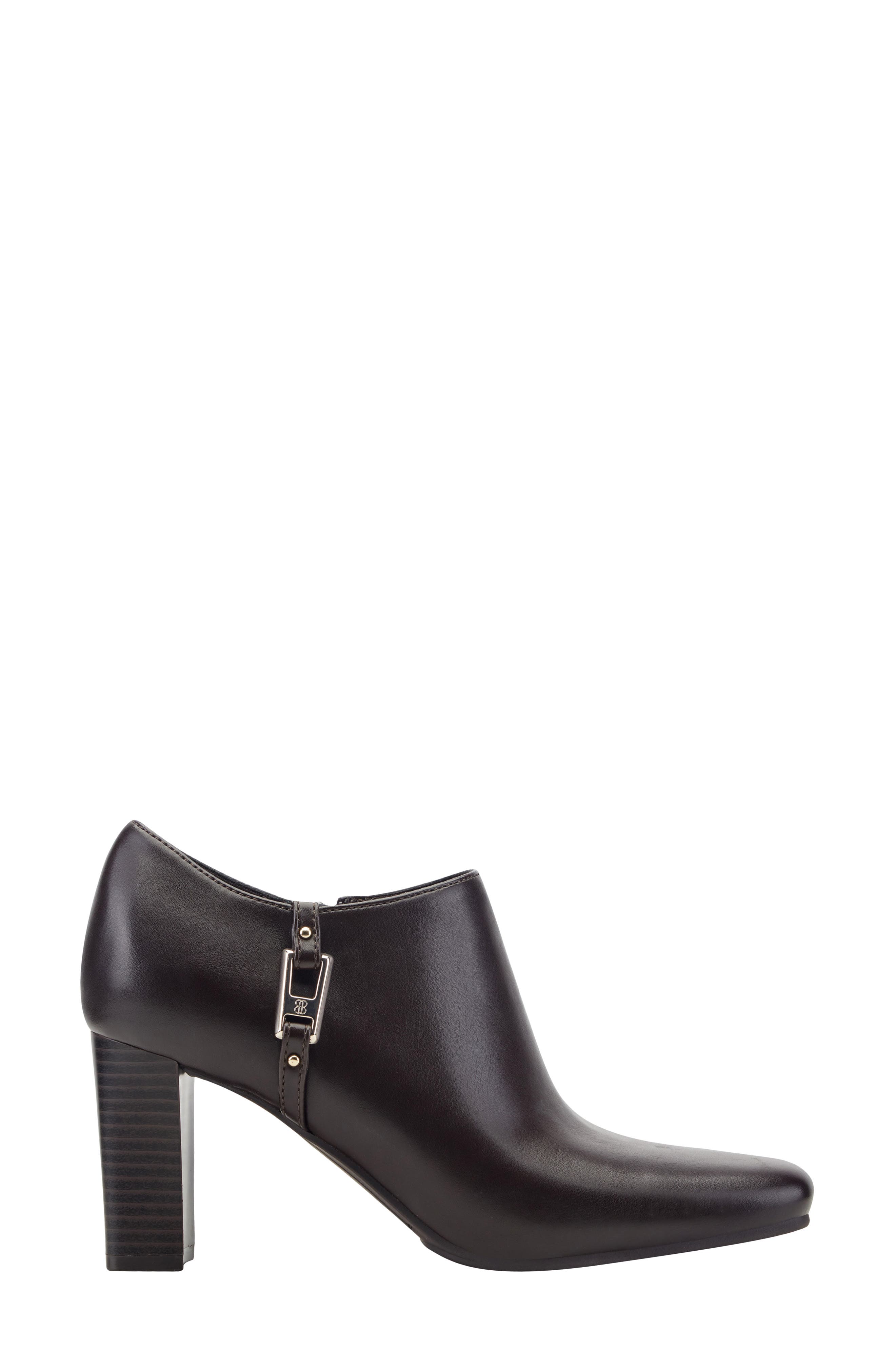 Urbiny Faux Leather Bootie, Alternate, color, DBR02