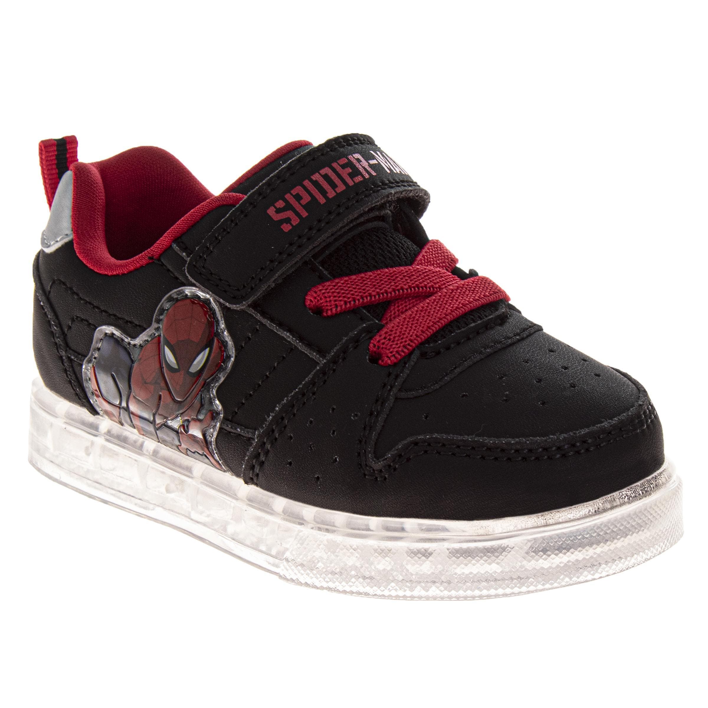 Spider-Man Spiderman Sneaker, Main, color, Black Rede