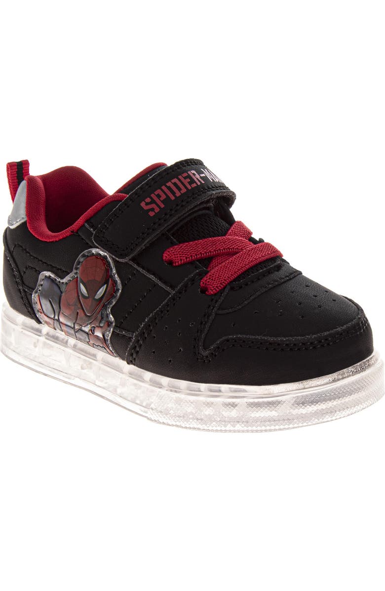 Spider-Man Spiderman Sneaker, Main, color, Black Rede