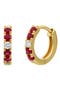  18K Y. Gold/ Ruby/ Diamond