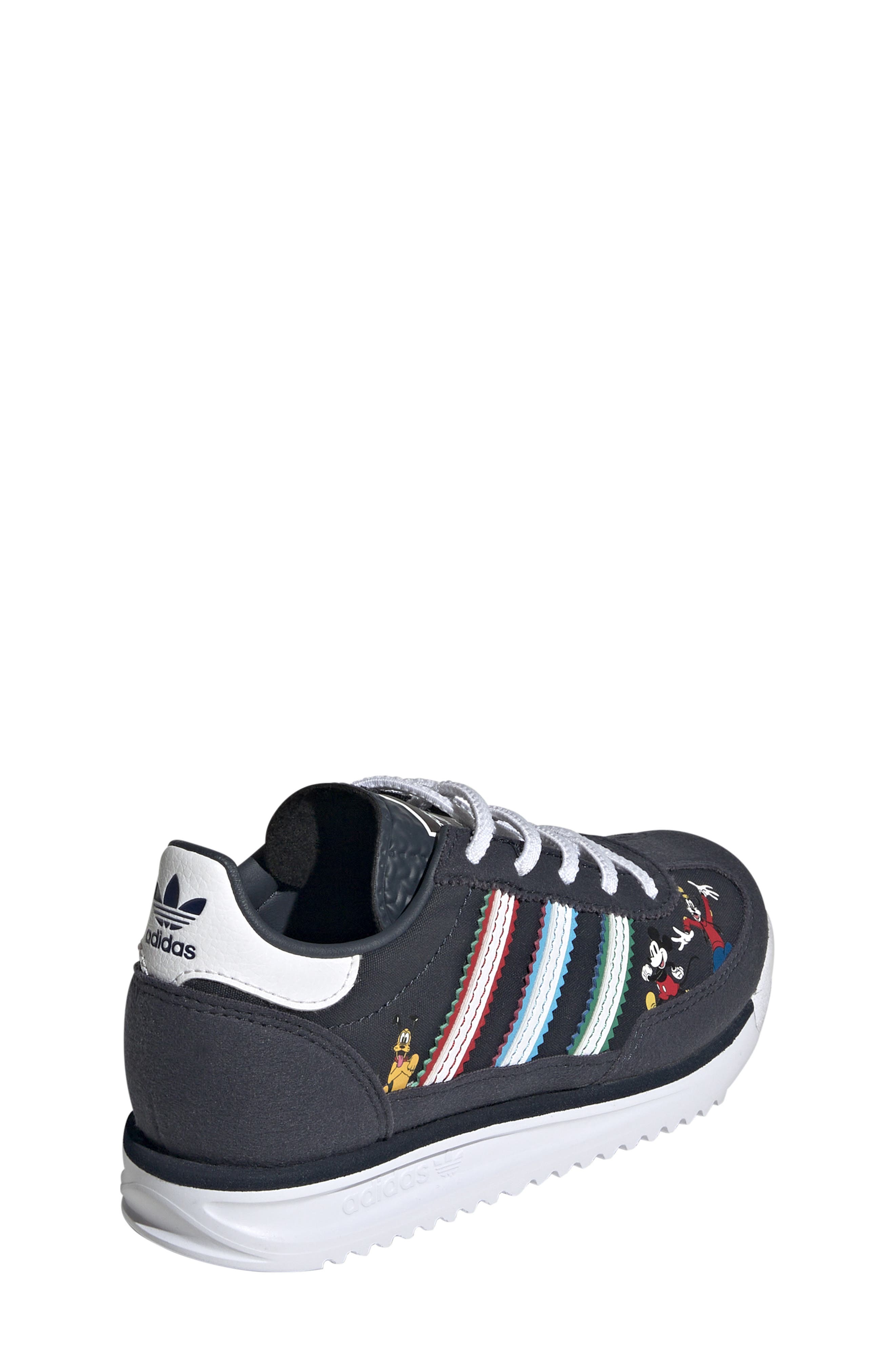 adidas x Disney Mickey & Friends Kids' SL 72 RS Sneaker, Alternate, color, Aurora Ink/ White/ Court Green