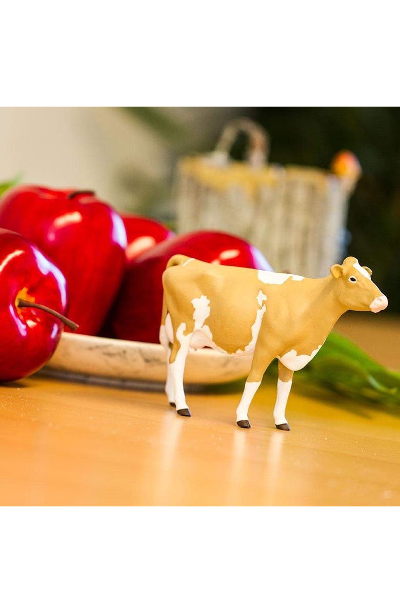 Safari Ltd. Guernsey Cow Kids Toy Figure, Alternate, color, NO COLOR