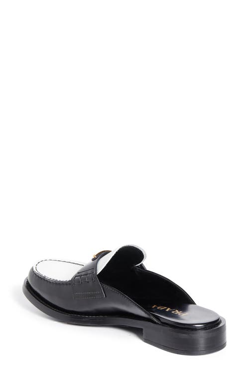 Prada Colorblock Loafer Mule