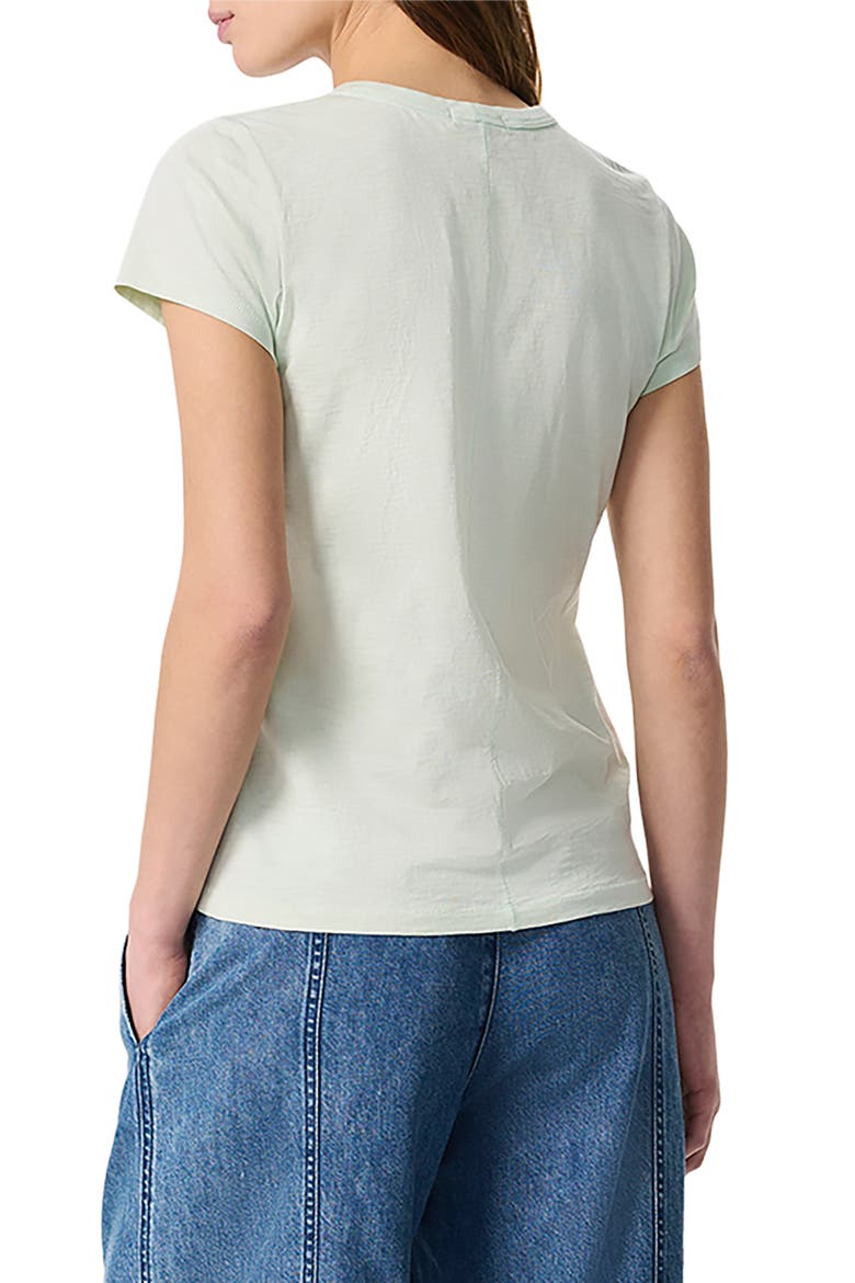 The Slub Organic Pima Cotton T-Shirt, Alternate, color, GREEN LILY