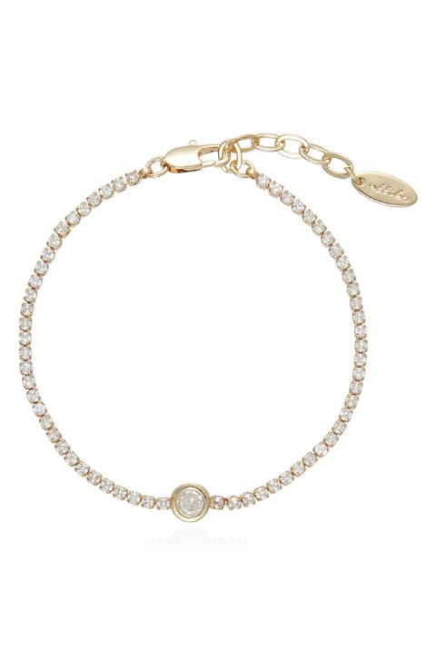 Single Tennis Chain Bracelet