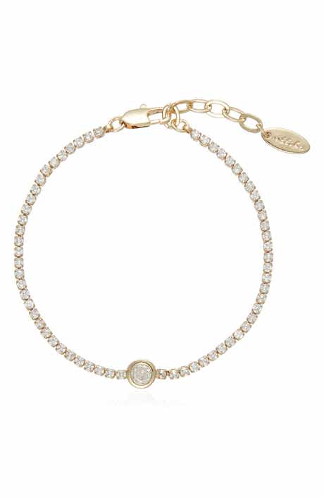 Single Tennis Chain Bracelet