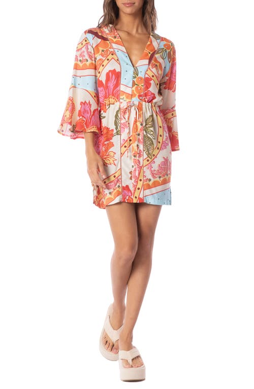 Maaji Joy Cover-up Caftan In Multi