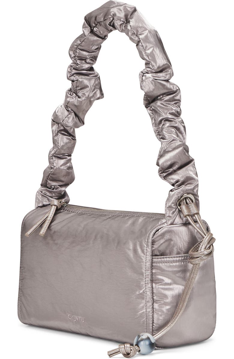 Oryany Scrunch Shoulder Bag, Alternate, color, Pewter