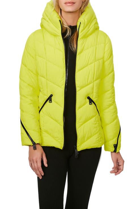 Water Resistant Hooded Puffer Coat