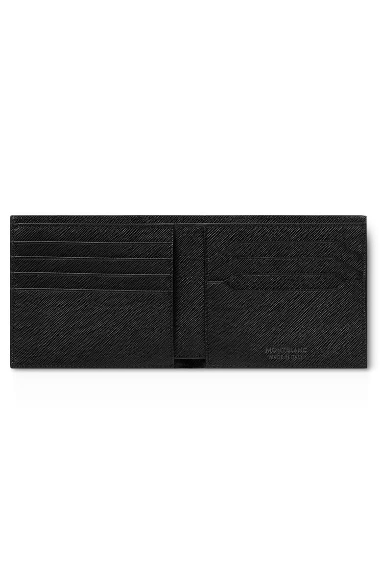 Montblanc Sartorial Leather Bifold Wallet, Alternate, color, Black
