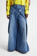 LU'U DAN Maxi x Maxi x Maxi Wide Leg Jeans