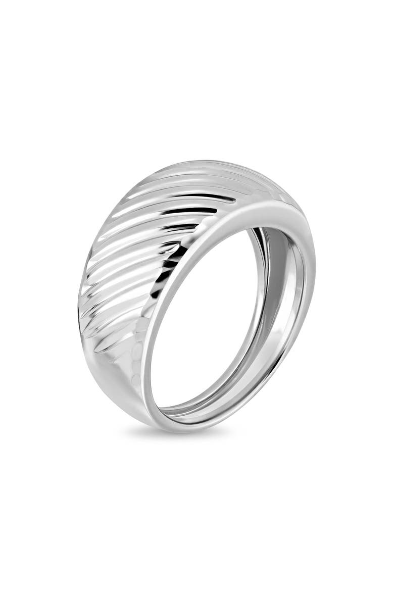 14K Gold Wide Band Ring, Main, color, 14K WHITE GOLD