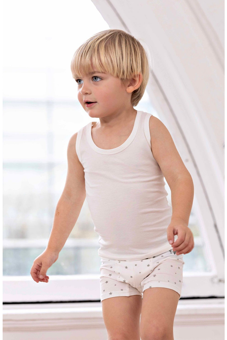Buttoned Boxers, Alternate, color, White