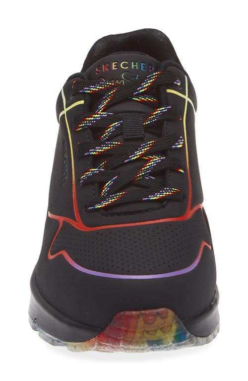 Skechers Street Jen Stark Uno Sneaker In Black