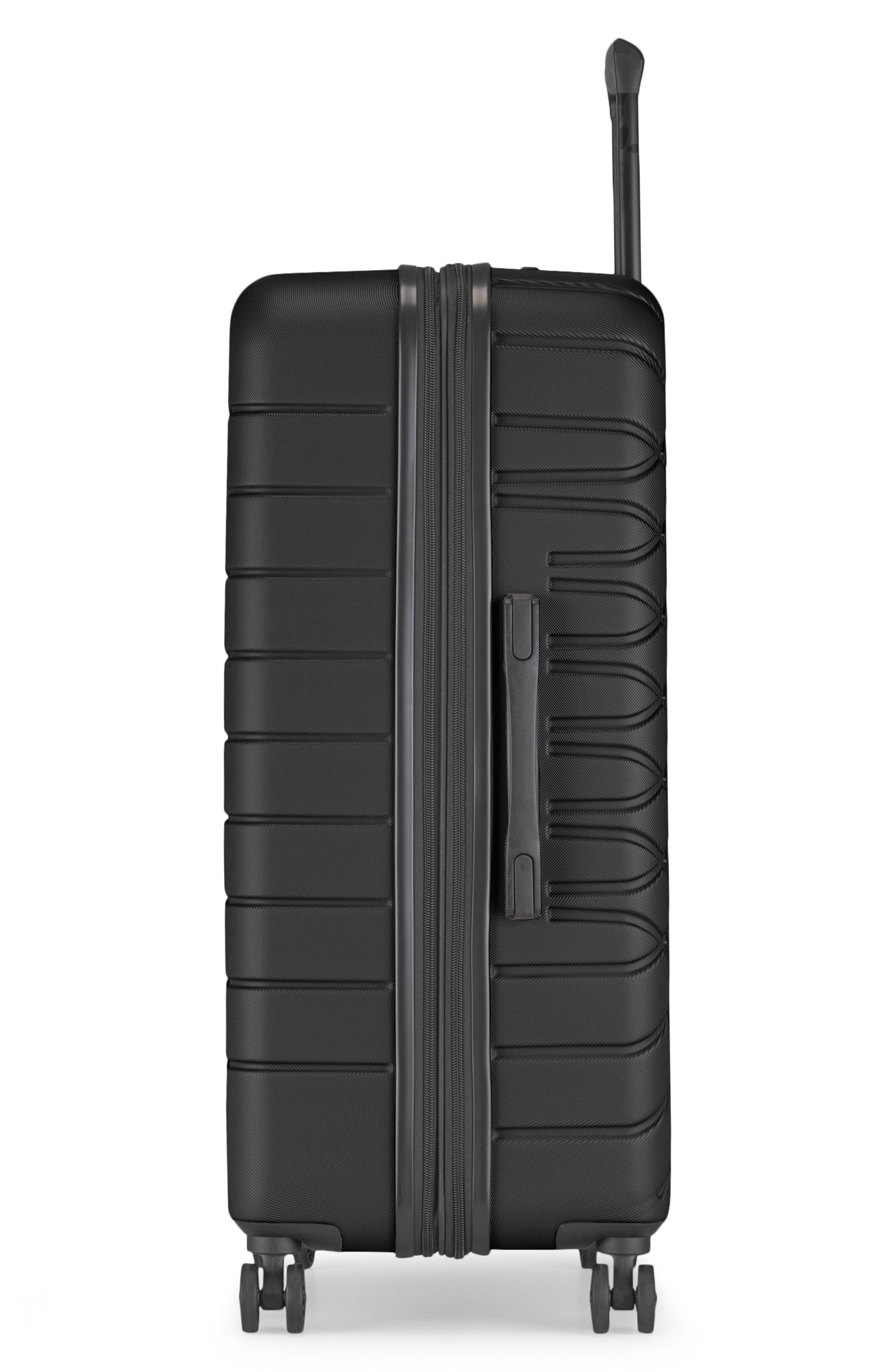 bugatti Mecca 2-Piece Hardside Luggage Set, Alternate, color, Black